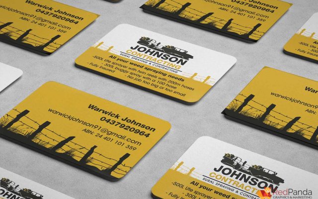 Business Cards - Johnson Contracting