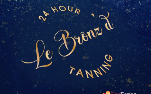Logo Design - Le Bronz'd 24 Hour Tanning Toowoomba
