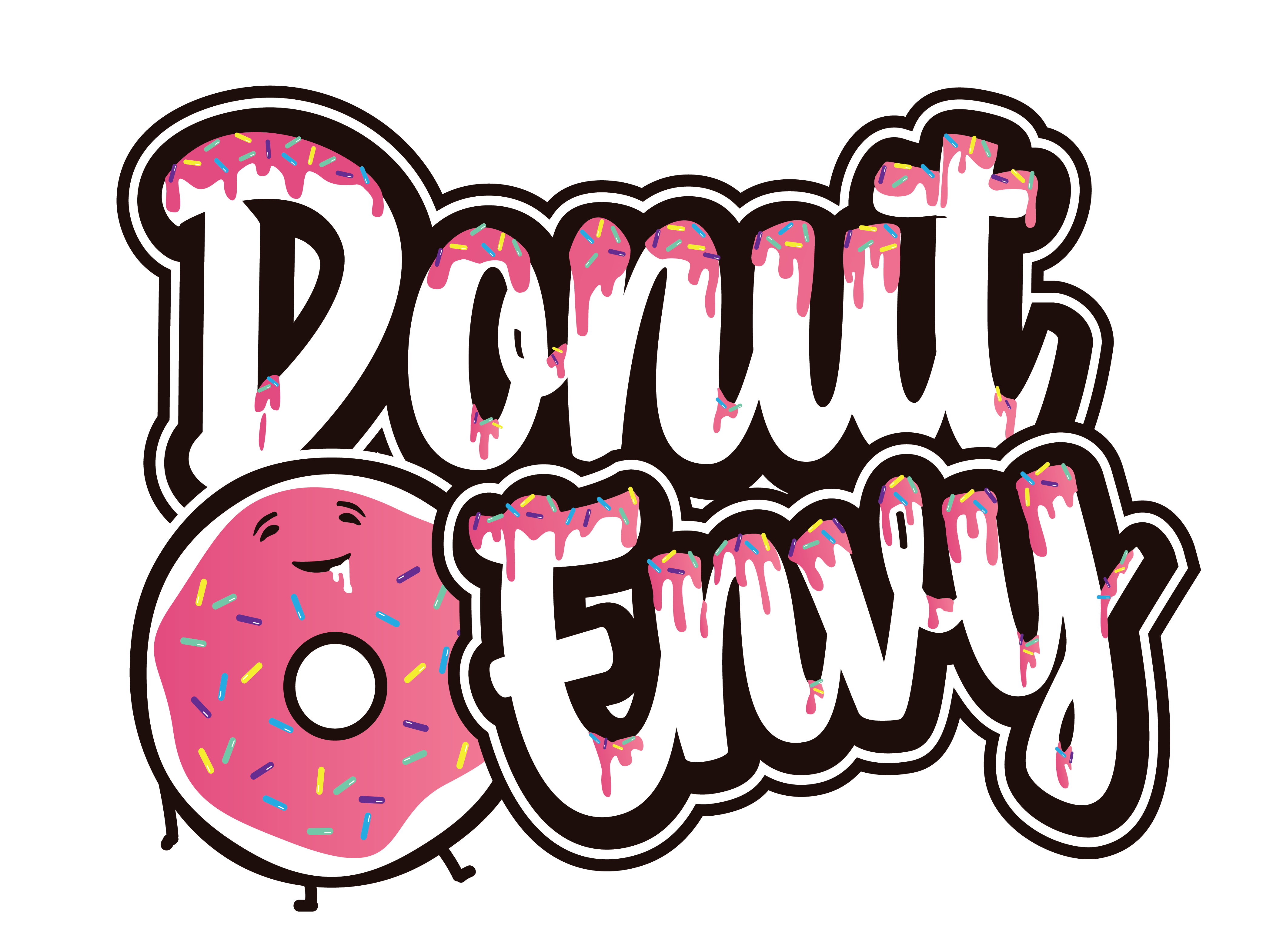 Donut Envy Logo- white text